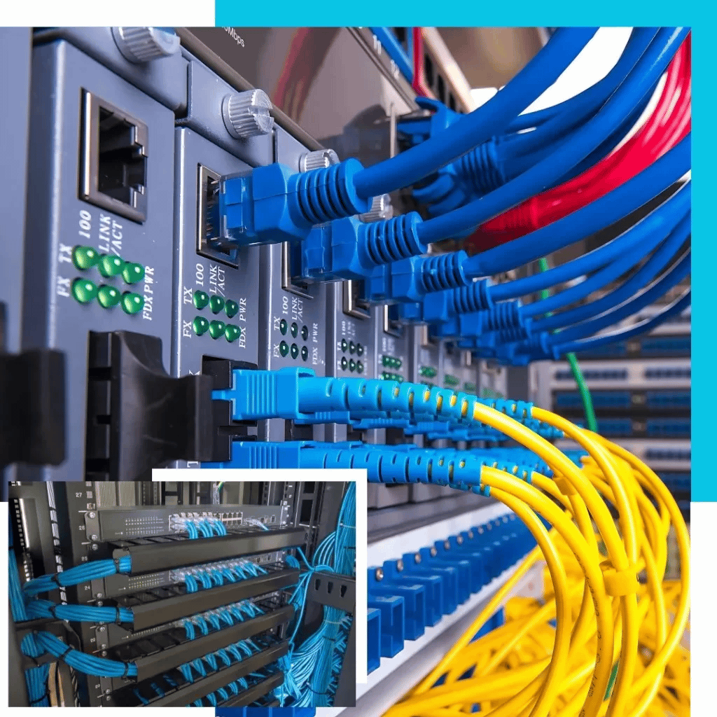 Structured cabling installation
